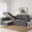 ИКЕА Диван-кровать с козеткой БАККАБРУ, 391.336.31 - Home Club, изображение 4