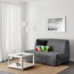 ИКЕА Двухместный диван-кровать LYCKSELE LÖVÅS ЛИКСЕЛЕ ЛЁВОС, 091.499.35 - Home Club, изображение 4