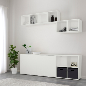 ИКЕА Комбинация шкафов с ножками EKET ЭКЕТ, 492.210.62 - Home Club