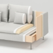 ІКЕА 4-місний диван з шезлонгом SÖDERHAMN, 795.144.74 - Home Club, зображення 6