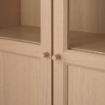 ИКЕА Стеллаж с парой панельных дверей BILLY БИЛЛИ / OXBERG ОКСБЕРГ, 392.817.87 - Home Club, изображение 3