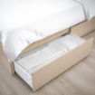 ІКЕА Каркас ліжка з 2 ящиками MALM МАЛЬМ, 191.398.27 - Home Club, зображення 5
