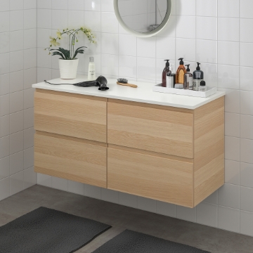 ИКЕА Шкаф для раковины с 4 ящ ГОДМОРГОН / ТОЛКЕН, 492.956.18 - Home Club