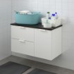 ИКЕА Шкафчик под умывальник с 3 ящиками GODMORGON ГОДМОРГОН / TOLKEN ТОЛКЕН, 292.952.71 - Home Club, изображение 2