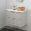 ИКЕА Тумба под умывальник с 2 выдвижными ящиками GODMORGON ГОДМОРГОН / TOLKEN ТОЛКЕН, 792.954.62 - Home Club, изображение 2