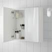 ИКЕА Зеркальный шкаф с дверцами ЛИЛЛОНГЕН, 202.051.71 - Home Club, изображение 2