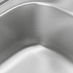 ІКЕА Одинарна врізна мийка з сушаркою FYNDIG ФУНДІГ, 502.021.33 - Home Club, зображення 3