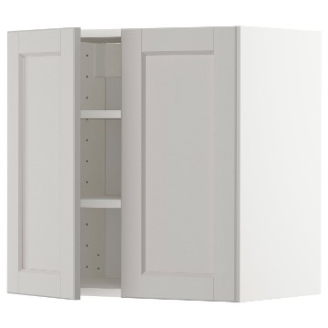 ИКЕА Настенный шкаф с полками METOD МЕТОД, 594.654.84 - Home Club
