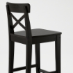 ИКЕА Барный стул со спинкой INGOLF ИНГОЛЬФ, 402.485.13 - Home Club, изображение 4