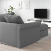 ІКЕА 3-місний диван із кушеткою GRÖNLID ГРЕНЛІД, 094.090.56 - Home Club, зображення 7