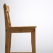 ІКЕА Барний стілець зі спинкою INGOLF ІНГОЛЬФ, 002.178.01 - Home Club, зображення 3