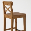 ІКЕА Барний стілець зі спинкою INGOLF ІНГОЛЬФ, 902.178.11 - Home Club, зображення 4