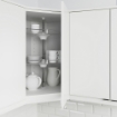 ИКЕА Угловой настенный шкаф с каруселью METOD МЕТОД, 092.575.81 - Home Club, изображение 3
