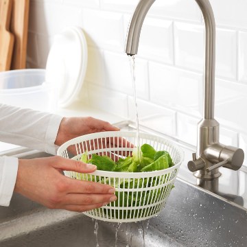 ІКЕА Віджимач для салату TOKIG ТУКІГ, 601.486.78 - Home Club