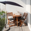 ИКЕА Зонт от солнца с опорой БРАМСОН / ФЛИСО, 290.109.75 - Home Club, изображение 3