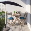 ИКЕА Стол + 2 стула ASKHOLMEN АСКХОЛЬМЕН, 291.835.32 - Home Club, изображение 2