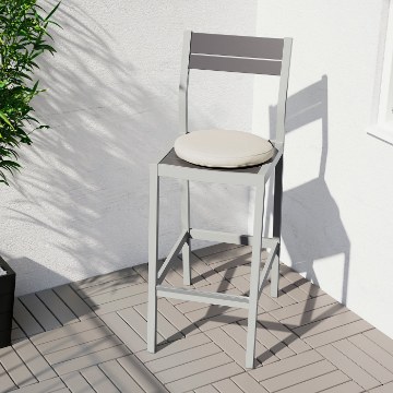 ИКЕА Табурет со спинкой SJÄLLAND ШЭЛЛАНД, 304.017.08 - Home Club