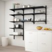 ІКЕА Стелаж 3 секції ALGOT АЛЬГОТ, 892.855.18 - Home Club, зображення 4