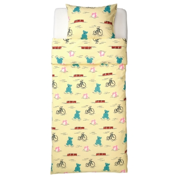 ИКЕА Пододеяльник и наволочка КЭППХЭСТ, 604.557.28 - Home Club