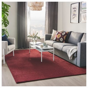 ИКЕА Ковер с коротким ворсом TYVELSE ТЮВЕЛЬСЕ, 604.268.54 - Home Club