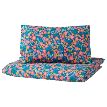 ИКЕА Комплект постельного белья для детской кроватки РЁРАНДЕ, 504.651.05 - Home Club