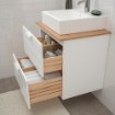 ИКЕА Шкафчик со столешницей и раковиной 45x45 см GODMORGON ГОДМОРГОН / TOLKEN ТОЛКЕН / TÖRNVIKEN TORNVIKEN, 293.082.78 - Home Club, изображение 3