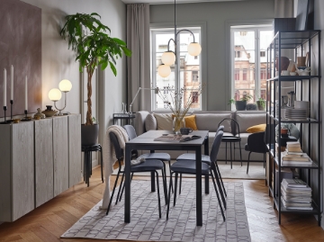 ИКЕА Стол и 4 стула ВАНГСТА / КАРЛ-ЯН, 493.887.64 - Home Club