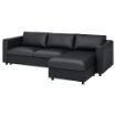 ІКЕА 3-місний розкладний диван з шезлонгом VIMLE ВІМЛЕ, 594.773.59 - Home Club, зображення 2