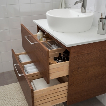 ИКЕА Тумба со столешницей и умывальником 45 см GODMORGON ГОДМОРГОН / TOLKEN ТОЛКЕН / TÖRNVIKEN TORNVIKEN, 793.235.54 - Home Club