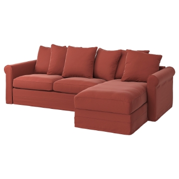 ІКЕА 3-місний розкладний диван з шезлонгом GRÖNLID, 495.366.13 - Home Club