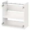Шкаф под раковину с полкой, белый, 60 x 30 x 60 см