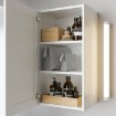 ІКЕА Шафа з деркальними дверцятами ENHET, 693.237.00 - Home Club, зображення 2