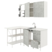 ИКЕА Угловая кухня ENHET, 593.382.12 - Home Club