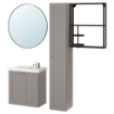 ИКЕА Мебель для ванной комнаты ENHET / TVÄLLEN, 093.383.23 - Home Club