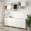 ИКЕА Комбинация шкафов с ножками EKET ЭКЕТ, 493.861.28 - Home Club, изображение 2