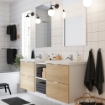ИКЕА Мебель для ванной комнаты ENHET / TVÄLLEN, 093.383.42 - Home Club, изображение 2