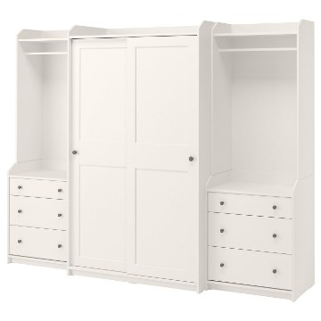 ИКЕА Комбинация шкафов HAUGA ХАУГА, 793.881.64 - Home Club