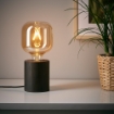 ИКЕА Настольная лампа с лампочкой BLEKKLINT / LUNNOM, 394.158.81 - Home Club, изображение 3