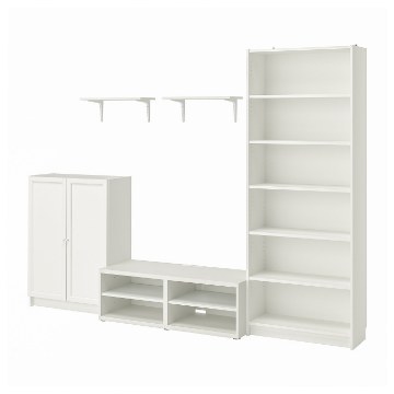 ИКЕА Шкаф для телевизора BILLY БИЛЛИ / BESTÅ БЕСТО, 893.986.81 - Home Club