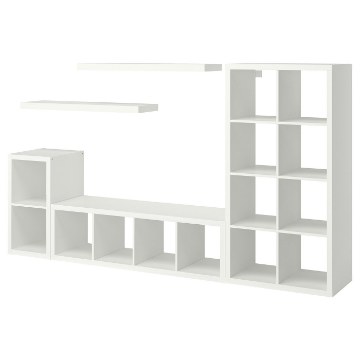 ИКЕА Шкафчик с 2 полками KALLAX КАЛЛАКС / LACK ЛАКК, 893.986.76 - Home Club