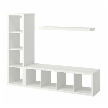 ИКЕА Шкафчик с полкой KALLAX КАЛЛАКС / LACK ЛАКК, 093.986.75 - Home Club
