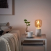 ИКЕА Настольная лампа с лампочкой LERSKIFFER / LUNNOM, 994.159.15 - Home Club, изображение 3