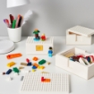 ИКЕА Коробка LEGO® с крышкой BYGGLEK, 703.721.86 - Home Club, изображение 3