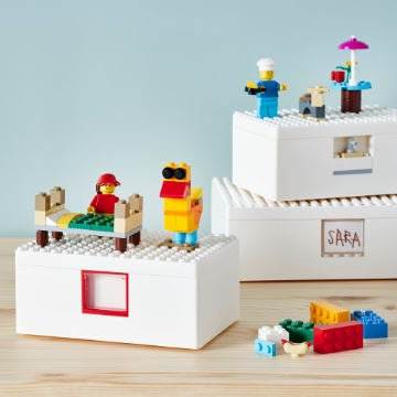 ИКЕА Набор кирпичиков LEGO® 201 шт. BYGGLEK, 204.368.88 - Home Club