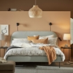 ИКЕА Каркас кровати с обивкой ВАДХЕЙМ, 104.656.59 - Home Club, изображение 2