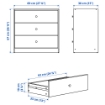 ИКЕА Комплект мебели для спальни из 3 предметов GURSKEN, 494.171.77 - Home Club, изображение 9