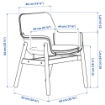 ИКЕА Стол и 6 стульев ВЕДБУ / ВЕДБУ, 193.998.77 - Home Club, изображение 4