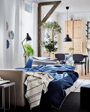 ИКЕА Пододеяльник и наволочка KUNGSBLOMMA КУНГСБЛОММА, 704.659.82 - Home Club