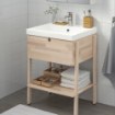 ИКЕА Шкафчик под умывальник с ящиком VILTO ВИЛЬТО / ODENSVIK ОДЕНСВИК, 993.876.01 - Home Club, изображение 2