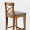 ІКЕА Барний стілець зі спинкою INGOLF ІНГОЛЬФ, 704.787.48 - Home Club, зображення 4